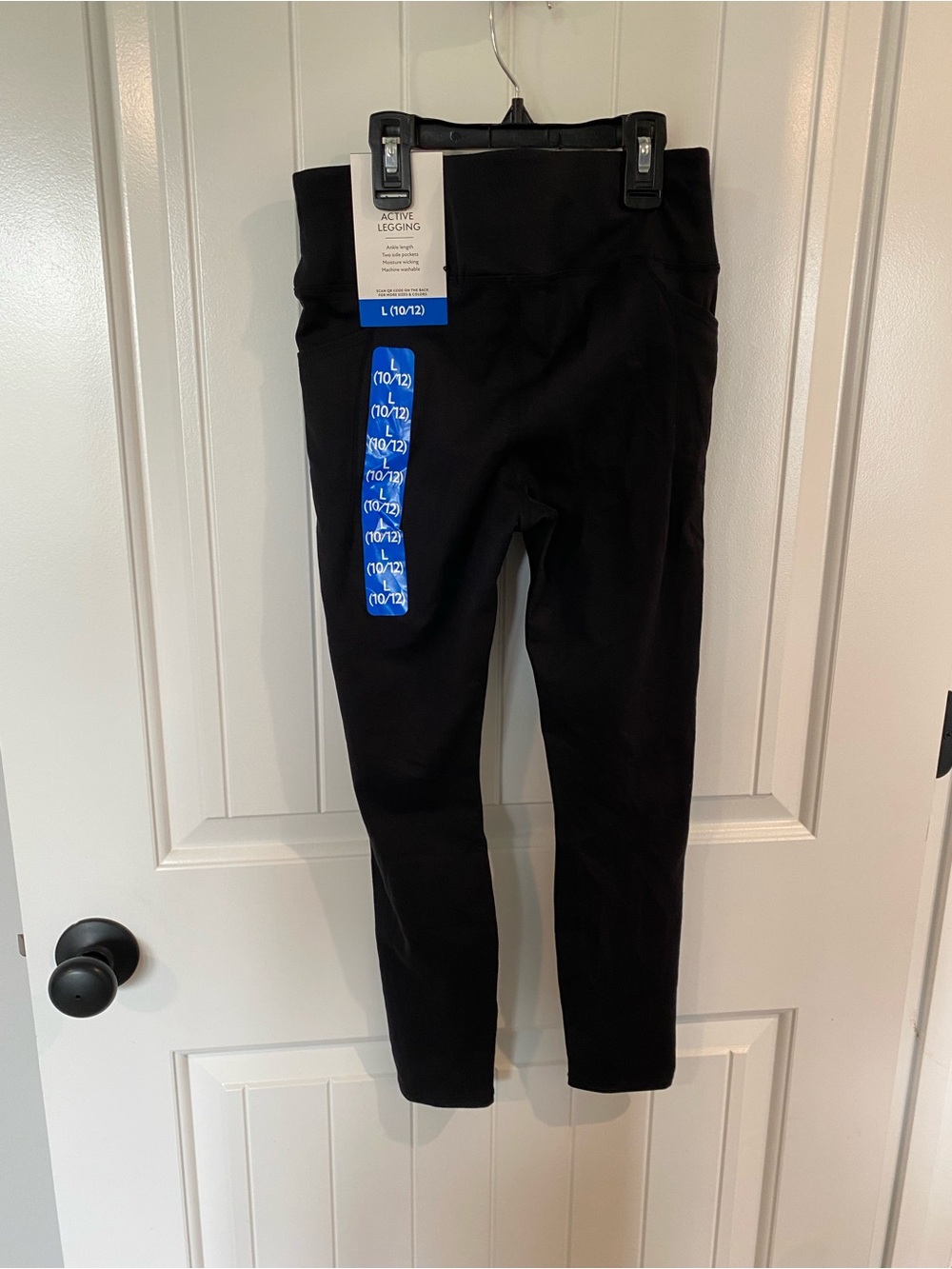 Kids Black Active Leggings